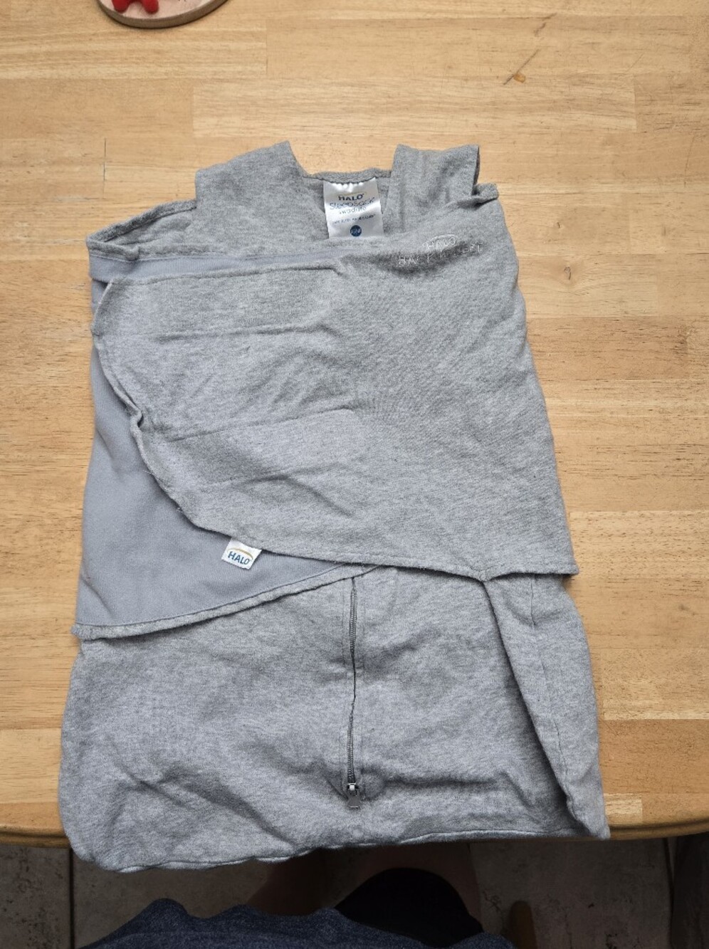 Halo Gray Infant Sleeping Sack Swaddle